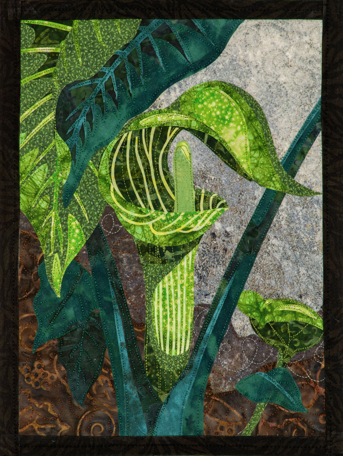 Jack-in-the-Pulpit Wall Hanging, Complete