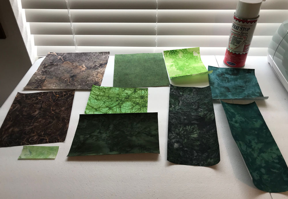 Treated Fabric Swatches