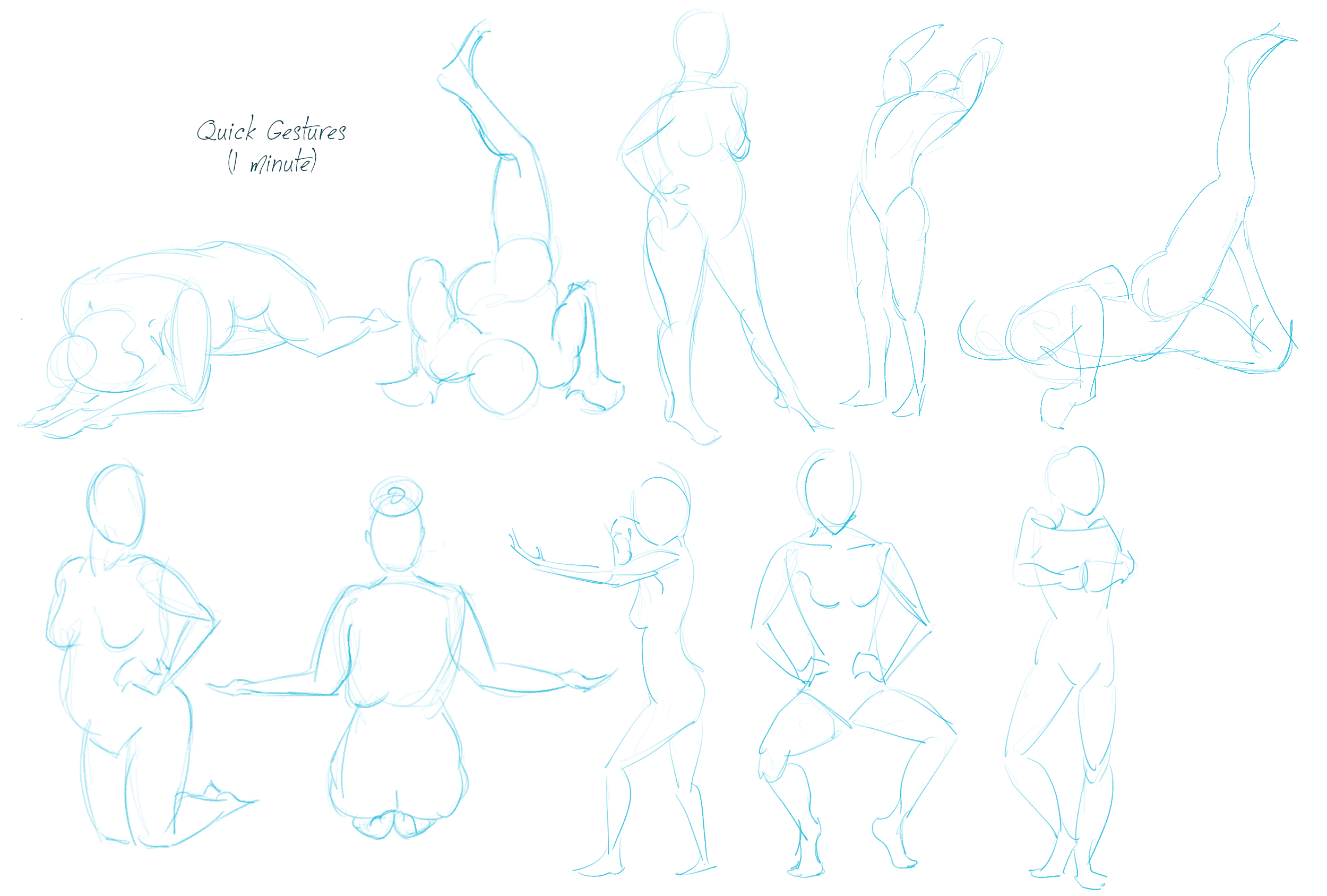 Quick Gestures: 1 minute