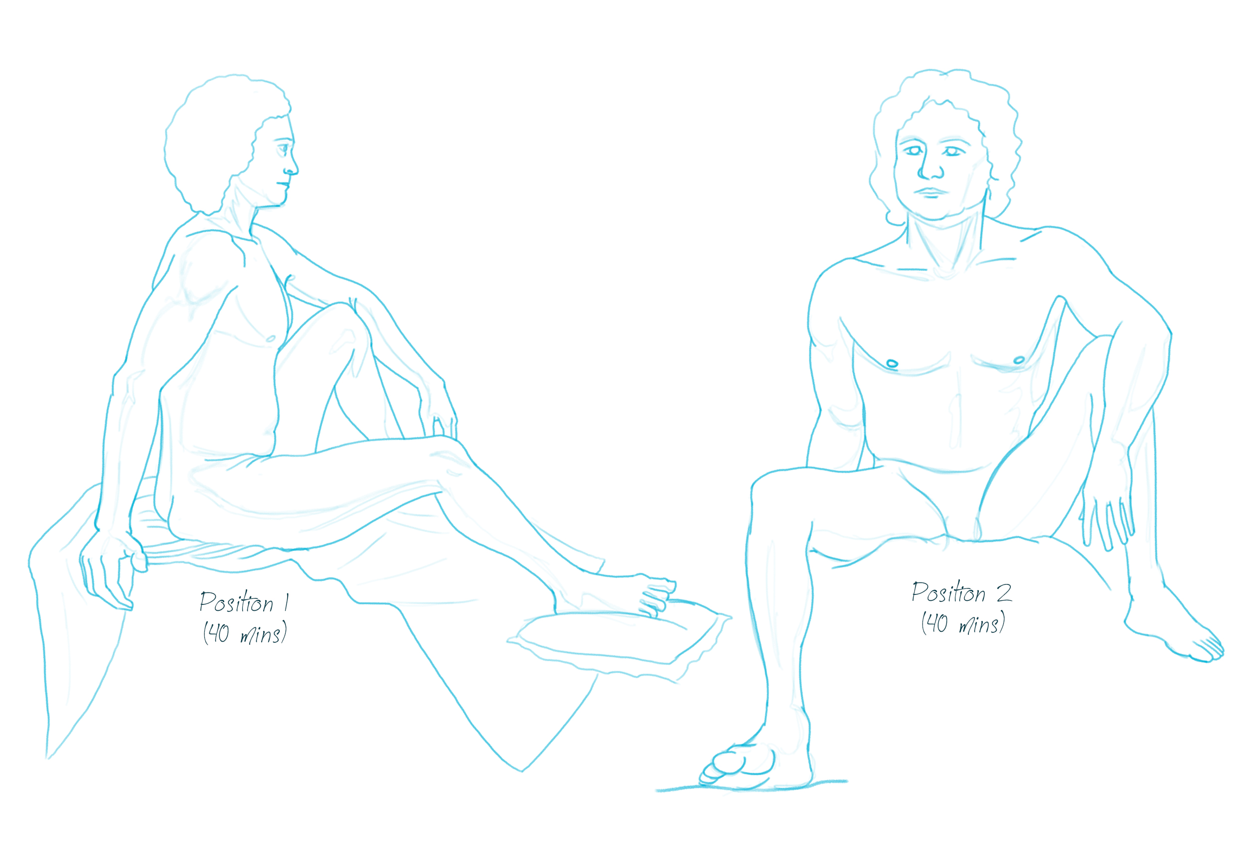 Figure drawing 5 min poses by charlotte221 on DeviantArt