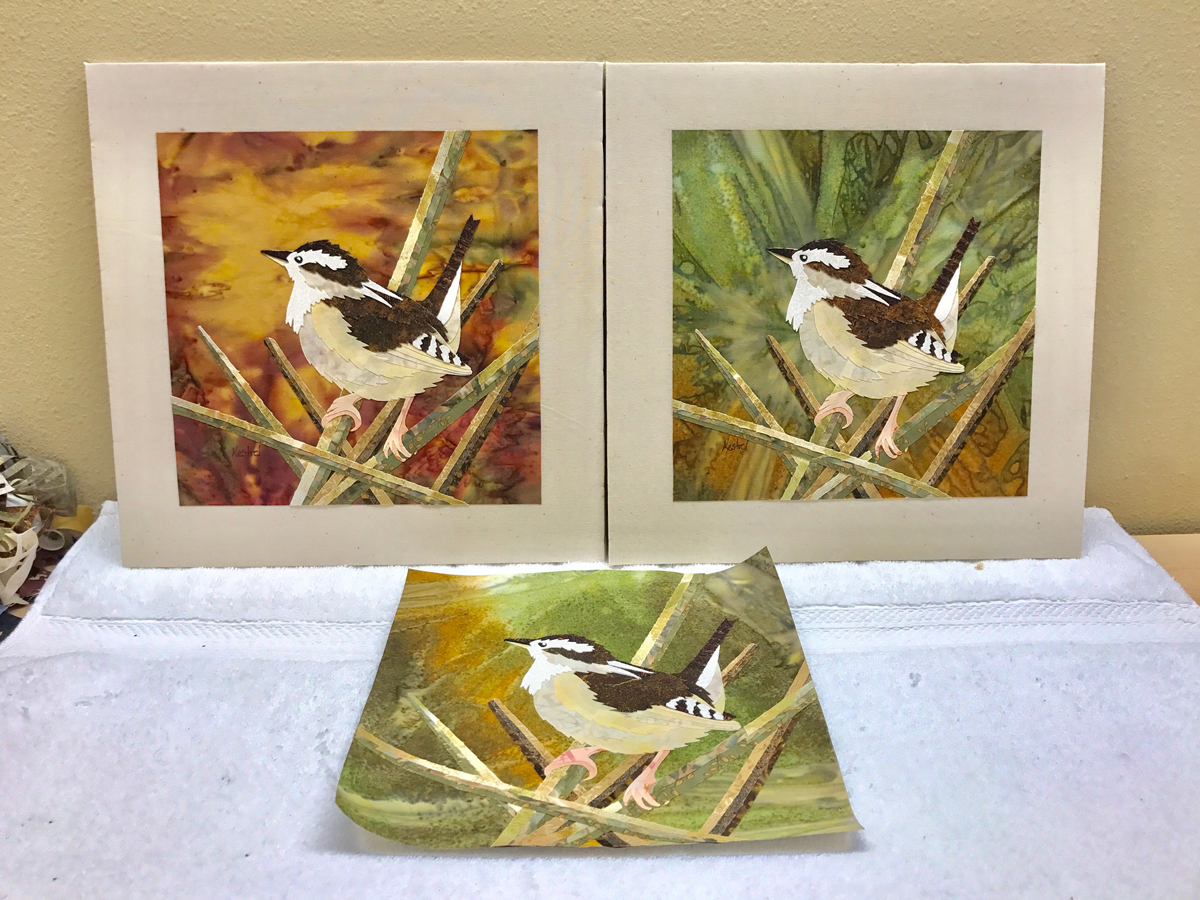 Marsh Wren Fabric Reproductions