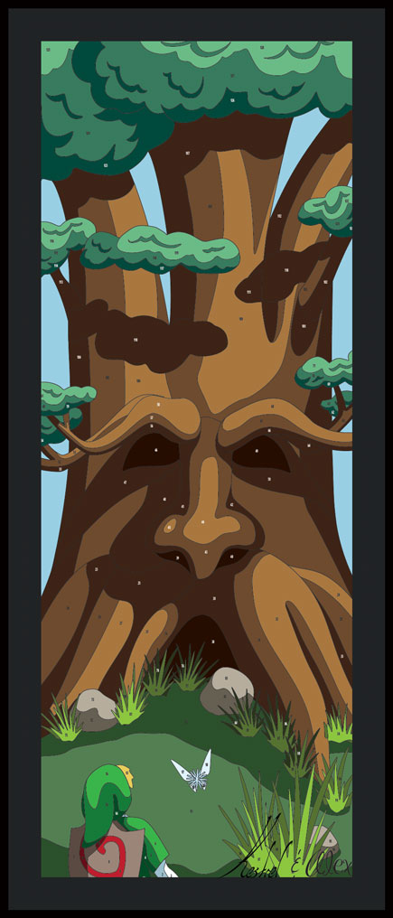 Link Meets the Deku Tree template