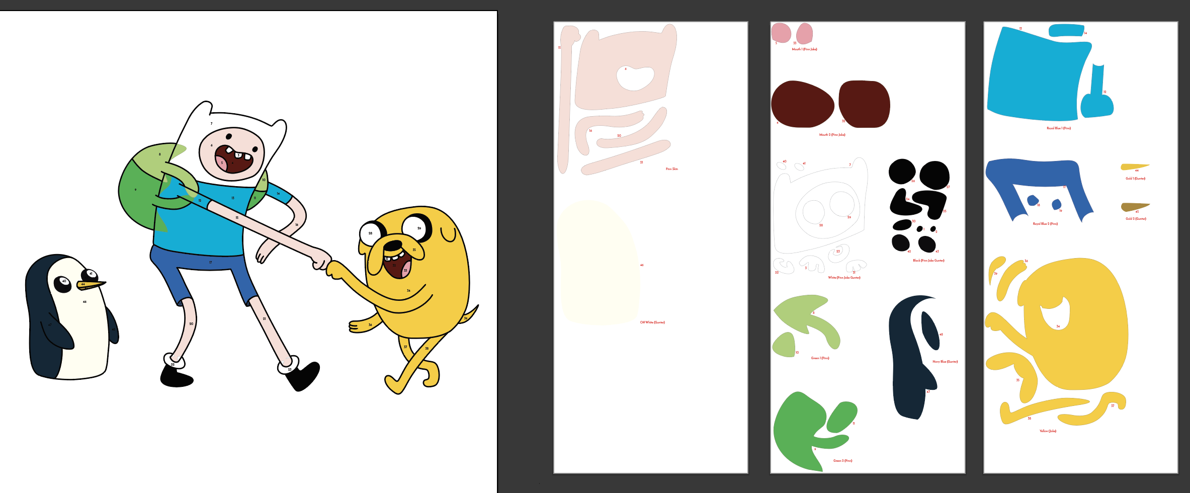 adventure time character template