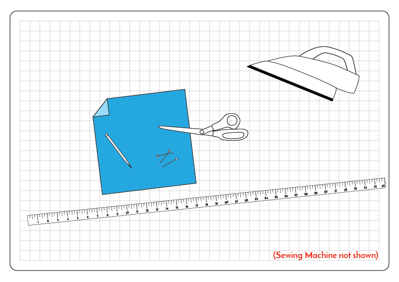 Step by Step Directions For Making Continuous Double Fold Bias Tape - My  Humble Home and Garden