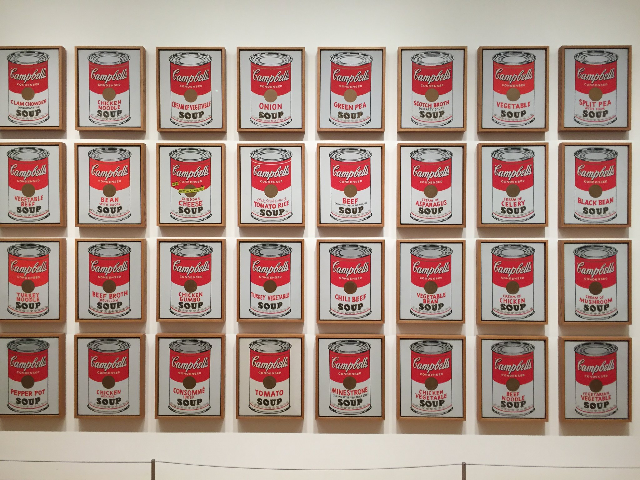 Andy Warhol's Campbell's Soup Cans