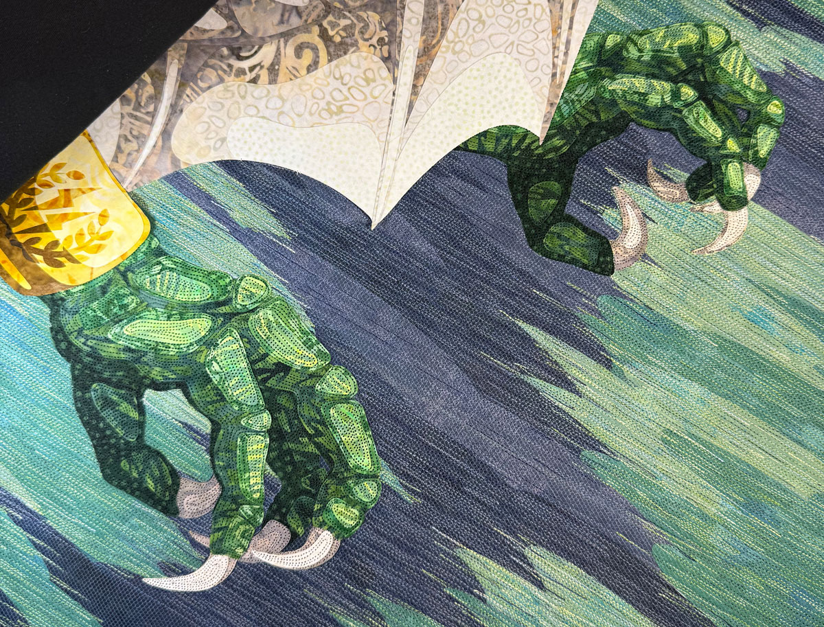Two dragon claws